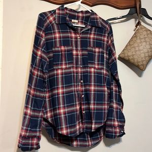 Womens Hollister Flannel